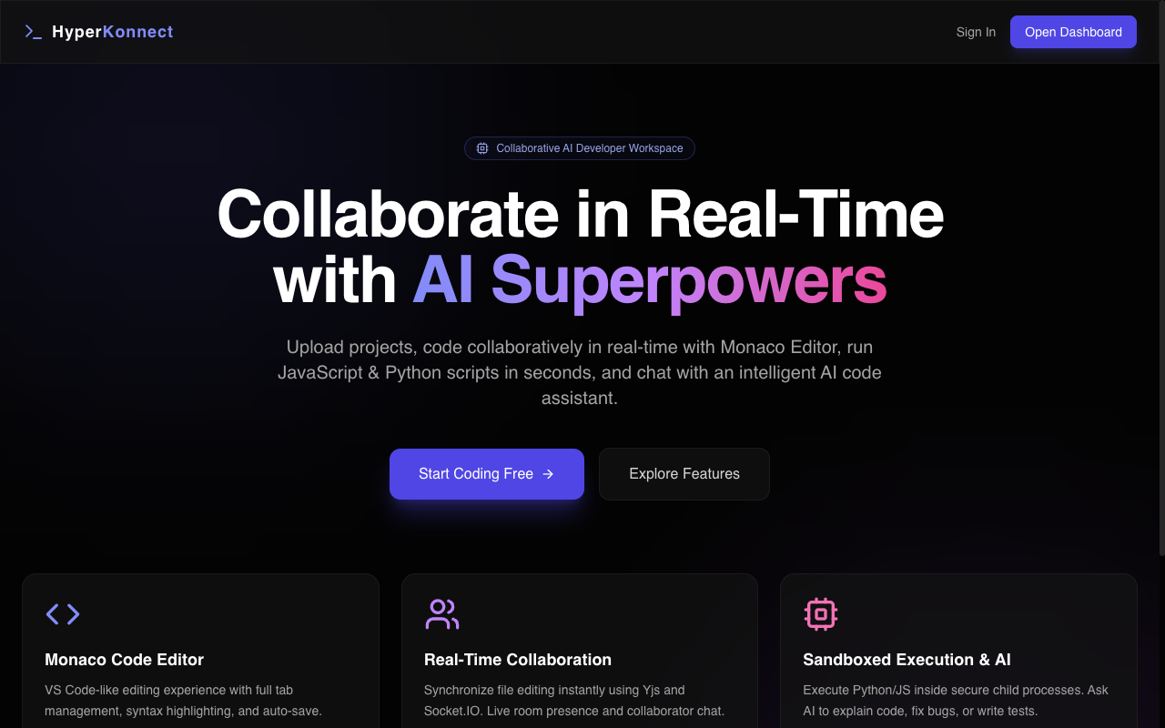 HyperKonnect Collaborative Web Workspace